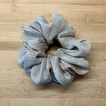 MLV Beige Organza Scrunchie (Large)
