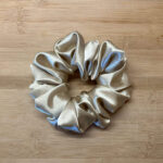 MLV Gold Satin Scrunchie (Large)