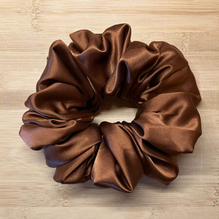 MLV Rust Satin Scrunchie (XL)