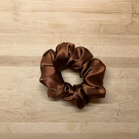 MLV Rust Satin Scrunchie (Medium)
