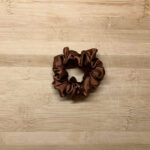MLV Rust Satin Scrunchie (Small)
