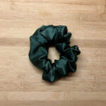092-Forest-Green-Satin-Scunchie-M