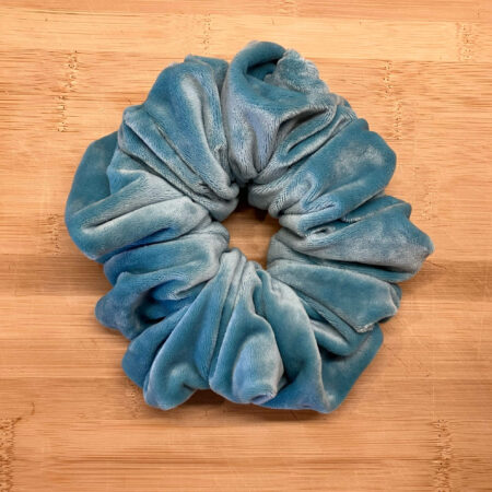 MLV Baby Blue Velvet Scrunchie (XL)