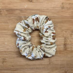 MLV Ecru Owls Scrunchie Medium